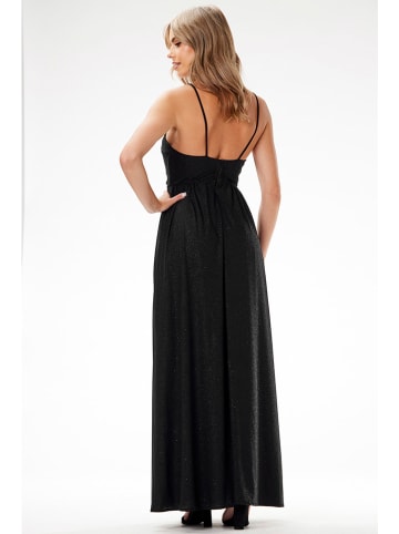 Awama Kleid in Schwarz