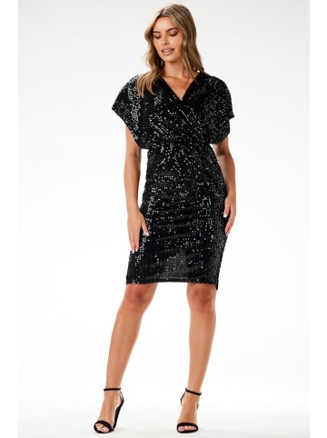 Awama Kleid in Schwarz