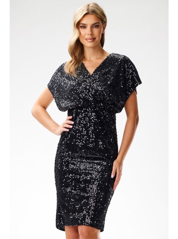 Awama Kleid in Schwarz