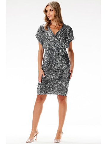 Awama Kleid in Grau