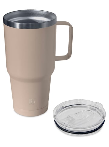 IRIS Roestvrijstalen isoleerbeker beige - 850 ml