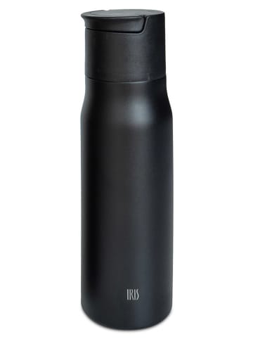 IRIS Barcelona Isolierflasche in Schwarz - 1 l