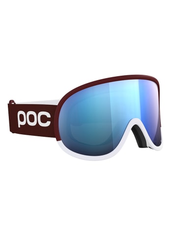 POC Ski-/ Snowboardbrille "Retina Big Clarit" in Weiß/ Braun/ Blau