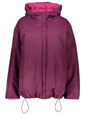 Pangaia Steppjacke "FDWN" in Lila/ Pink