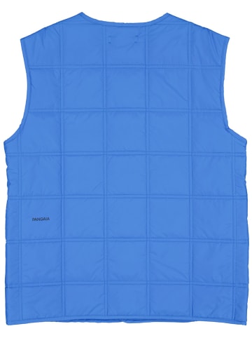 Pangaia Doorgestike bodywarmer "FLWRDWN" blauw