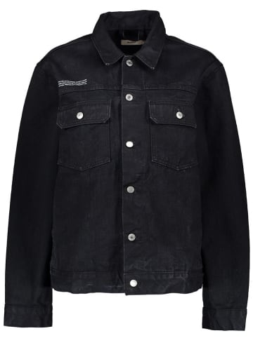 Pangaia Jeansjacke in Schwarz
