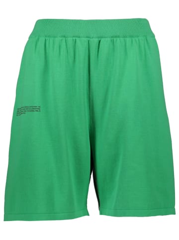 Pangaia Shorts "Cotton Knit" in Grün