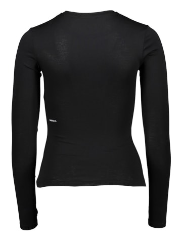 Pangaia Koszulka "365 Cotton-Stretch" w kolorze czarnym