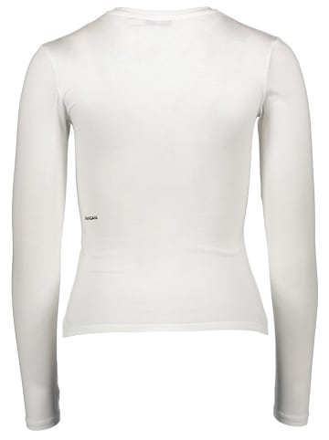 Pangaia Longsleeve "365 Cotton-Stretch" wit
