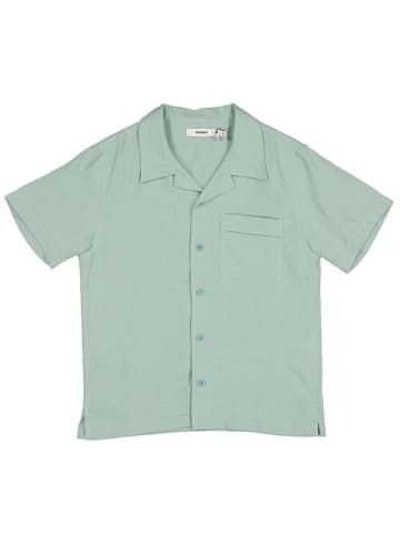 Pangaia Linnen blouse "DNA" groen