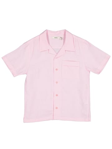 Pangaia Leinen-Hemd "DNA" in Rosa