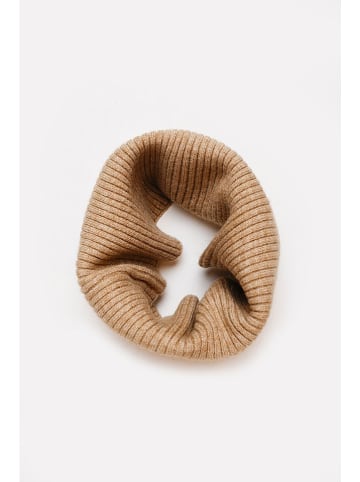 ASSUILI Loop-Schal in Beige - (L)40 cm