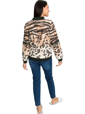 Heine Sweatshirt zwart/beige