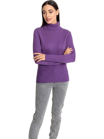 Heine Sweter w kolorze fioletowym