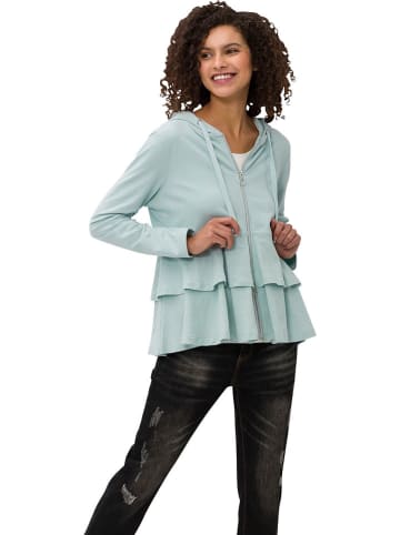 Heine Sweatjacke in Hellblau