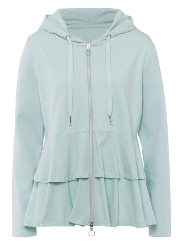Heine Sweatvest lichtblauw