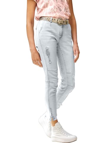 Heine Spijkerbroek - slim fit - lichtblauw