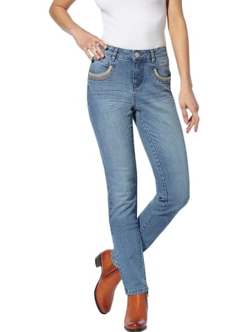Heine Dżinsy - Slim fit - w kolorze błękitnym
