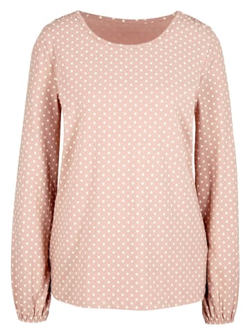Heine Longsleeve in Rosa/ Creme