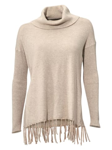 Heine Sweter w kolorze beżowym