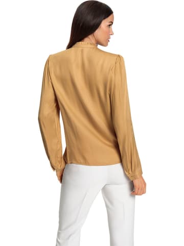 Heine Bluse in Hellbraun