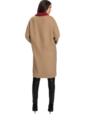 Heine Wintermantel lichtbruin