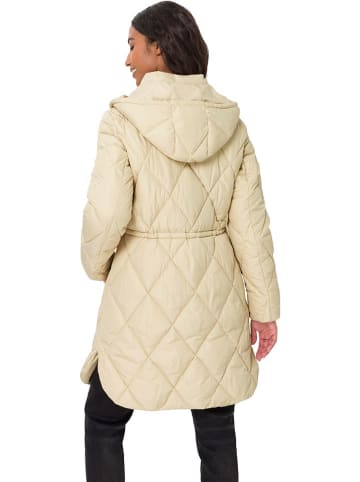 Heine Doorgestikte mantel beige