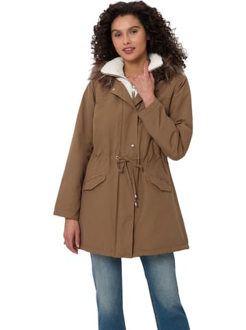 Heine Parka lichtbruin