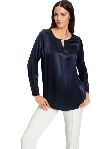 Heine Bluse in Dunkelblau