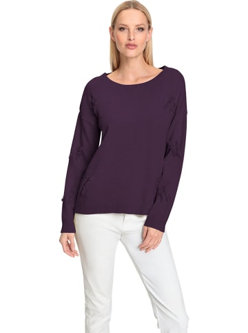Heine Sweter w kolorze fioletowym