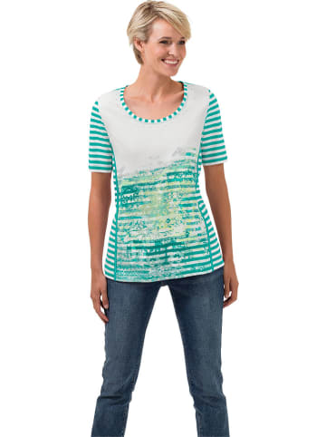 WITT WEIDEN Shirt turquoise/wit