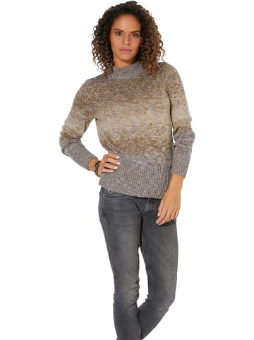 WITT WEIDEN Pullover in Braun/ Beige