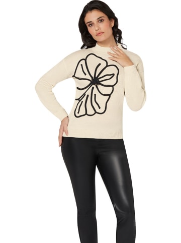 WITT WEIDEN Pullover in Creme/ Schwarz