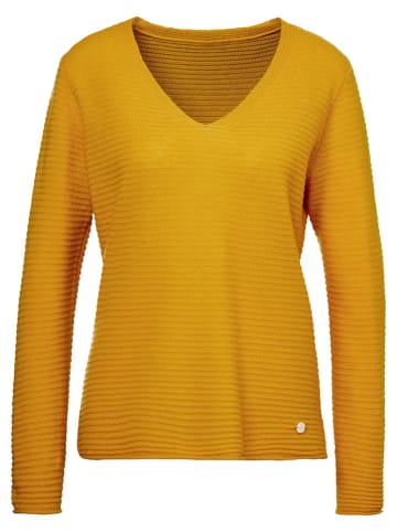 Heine Kaschmirpullover in Gelb