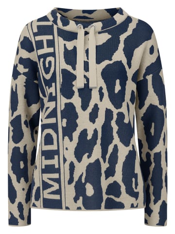 WITT WEIDEN Pullover in Beige/ Dunkelblau