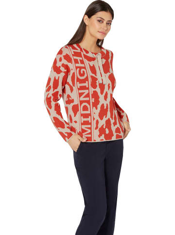 WITT WEIDEN Pullover in Beige/ Rot