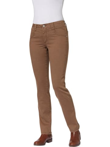 WITT WEIDEN Spijkerbroek - slim fit - lichtbruin