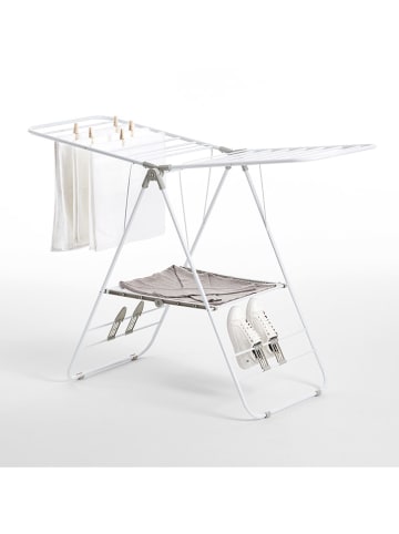 Rayen Wielofunkcyjna suszarka w kolorze białym - 107 cm