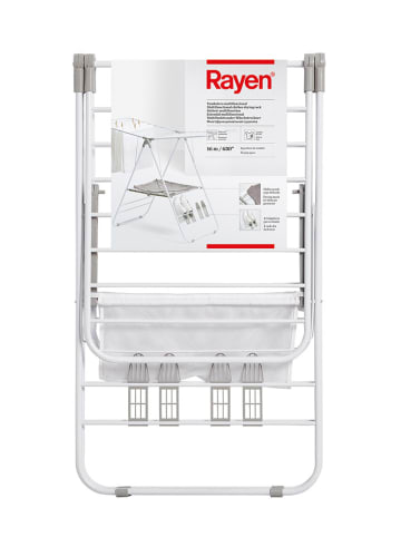 Rayen Wielofunkcyjna suszarka w kolorze białym - 107 cm