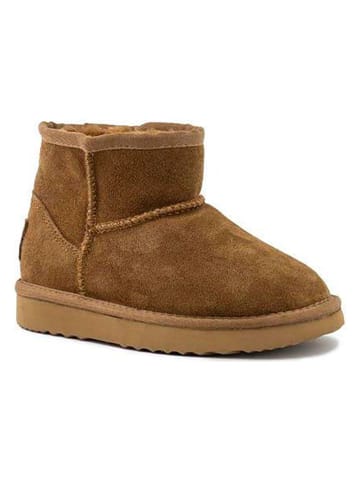 natural world Winterboots lichtbruin