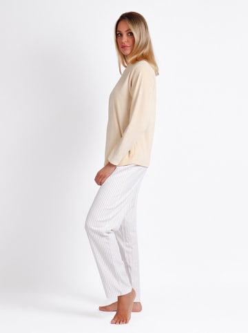 admas Pyjama beige/wit