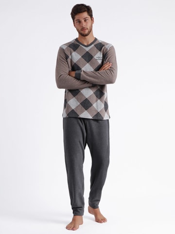 admas Pyjama lichtbruin