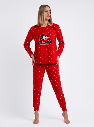 Disney Pyjama in Rot