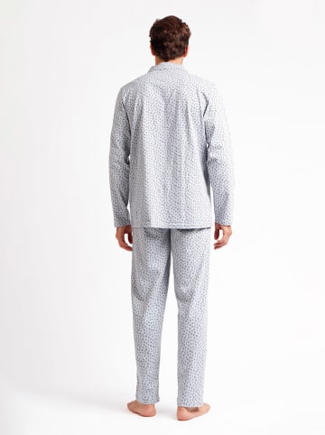 admas Pyjama lichtblauw