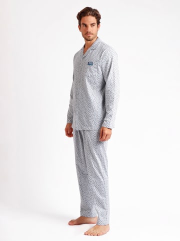 admas Pyjama lichtblauw