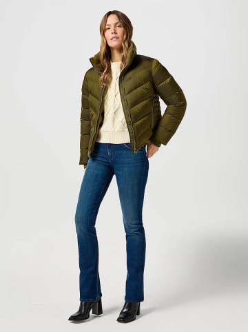 Wrangler Steppjacke in Dunkelgrün