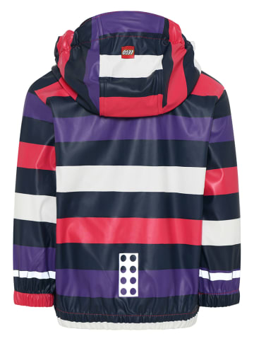 LEGO Regenjacke "Jane" in Dunkelblau/ Lila/ Pink