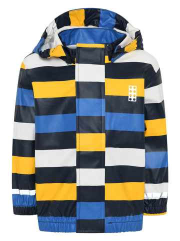 LEGO Regenjacke "Justice" in Blau/ Gelb/ Weiß