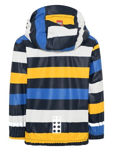LEGO Regenjacke "Justice" in Blau/ Gelb/ Weiß