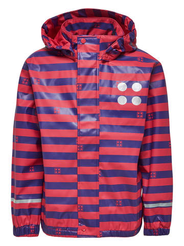 LEGO Regenjacke "Jamaica" in Dunkelblau/ Pink/ Weiß